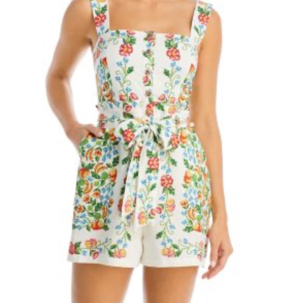 FARM Rio Floral Jumpsuit - Multicolor